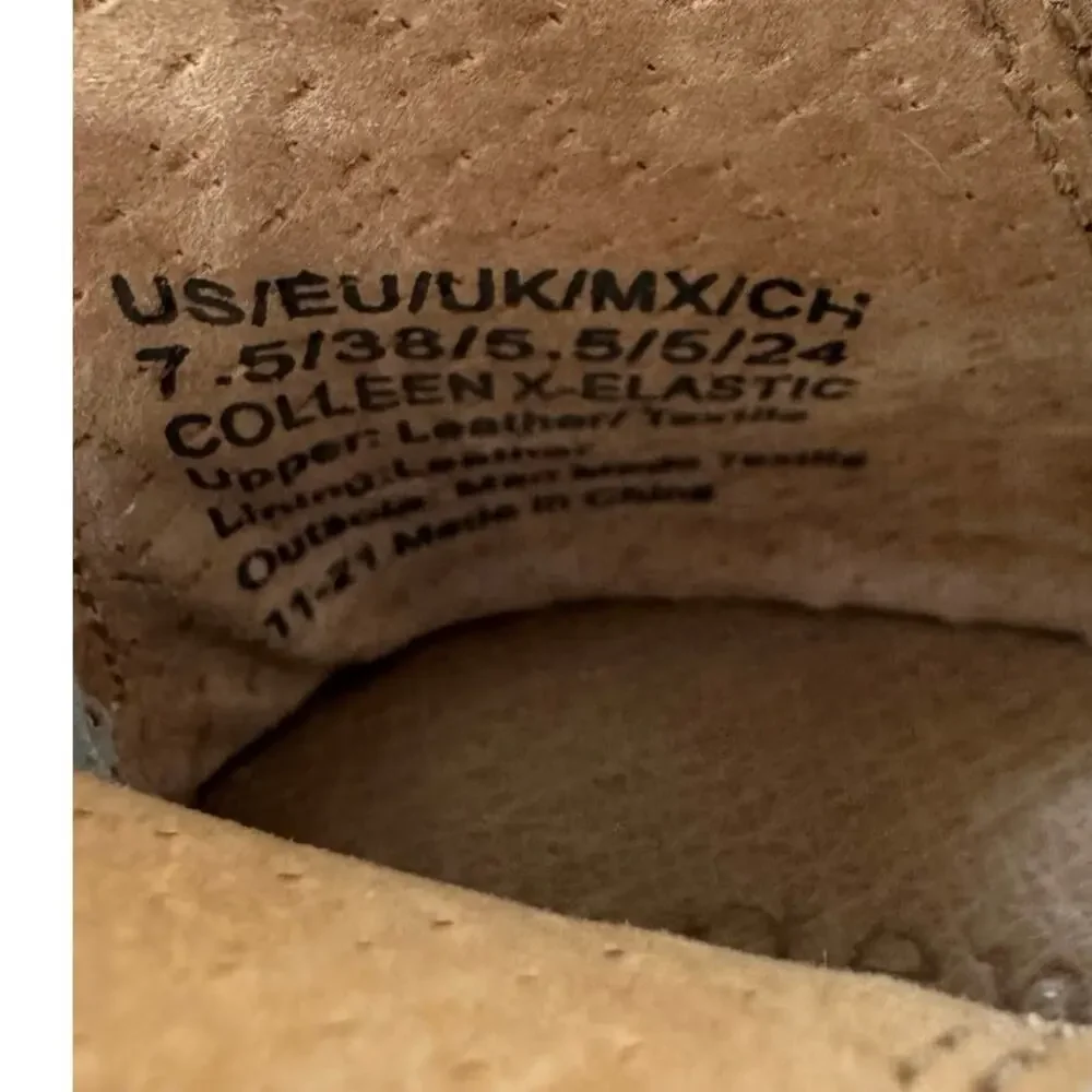 Gentle Souls Women's Colleen X-Elastic Crossover Espadrille Wedge Sandals 7.5 - Picture 9 of 9